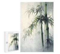 Jigsaw 1000 PCS for Adults Green Zen Bamboo Paradise Adult Jigsaw Puzzle Fun Games Analysis And Logic Unique Birthday And Gifts 1000 PCS