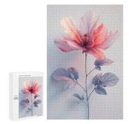 Jigsaw 1000 PCS for Adults Minimalist Flower Adult Jigsaw Puzzle Fun Games Analysis And Logic Unique Birthday And Gifts 1000 PCS