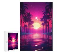 Jigsaw 1000 PCS for Adults Neon Utopia Unveiled Adult Jigsaw Puzzle Fun Games Analysis And Logic Unique Birthday And Gifts 1000 PCS