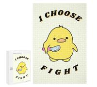 Jigsaw 1000 PCS for Adults Violence Funny Duck Fight Adult Jigsaw Puzzle Fun Games Analysis And Logic Unique Birthday And Gifts 1000 PCS