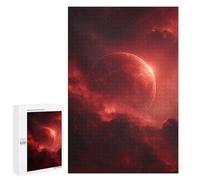 Jigsaw 1000 PCS for Teenagers Red Planet Sky Puzzle For Teenagers Difficult Hard Fun Activities at Home Addictive Toys to Cultivate Patience 1000 PCS