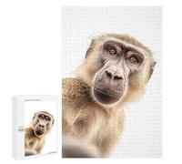 Jigsaw 1000 PCS for Teenagerss A Baboon Taking A Selfie Jigsaw for Adults Toy Wall Decor Presents for Women Unique Gifts for Birthday And Christmas 1000 PCS