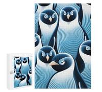 Jigsaw 1000 PCS for Teenagerss Angry Penguins Jigsaw Puzzle Family Games Pattern Assembly Unique Gifts for Birthday And Christmas 1000 PCS