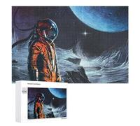Jigsaw 1000 PCS for Teenagerss Astronaut on An Alien Planet -1 Jigsaw Relax Games Difficult Challenge Unique Gifts for Birthday And Christmas 1000 PCS