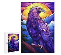 Jigsaw 1000 PCS for Teenagerss Eagle In The Wild Abstract Jigsaw Puzzle Family Games Pattern Assembly Unique Gifts for Birthday And Christmas 1000 PCS