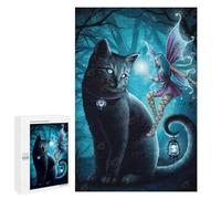 Jigsaw 1000 PCS for Teenagerss Enchanted Forest Whiskers Puzzles for Adults Relaxing Games Analysis And Logic Parent-child Interaction 1000 PCS