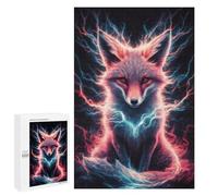 Jigsaw 1000 PCS for Teenagerss Fox Electric Adult Puzzles Relaxing Games Home Decoration Unique Gifts for Birthday And Christmas 1000 PCS