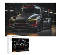 Jigsaw 1000 PCS for Teenagerss Future Racing Truck Unveiled Puzzles for Adults Relaxing Games Analysis And Logic Parent-child Interaction 1000 PCS
