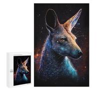 Jigsaw 1000 PCS for Teenagerss Galactic Kangaroo Portrait -2 Puzzles for Teenagerss Analysis And Logic Parent-child Interaction Challenging Game Toys 1000 PCS
