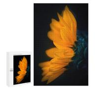 Jigsaw 1000 PCS for Teenagerss Glowing Sunflower Puzzles for Adults Relax Games Staycation Kill Time for Is Ideal As A Gift 1000 PCS