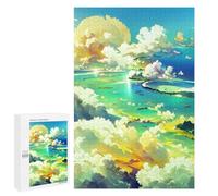 Jigsaw 1000 PCS for Teenagerss Island Sky Dreamscape -1 Jigsaw Relax Games Difficult Challenge Unique Gifts for Birthday And Christmas 1000 PCS