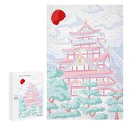 Jigsaw 1000 PCS for Teenagerss Japanese House Puzzles for Adults Relax Games Staycation Kill Time for Is Ideal As A Gift 1000 PCS