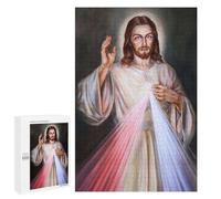 Jigsaw 1000 PCS for Teenagerss Jesus Christ Poster Jigsaw for Adults Toy Wall Decor Presents for Women Unique Gifts for Birthday And Christmas 1000 PCS