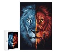 Jigsaw 1000 PCS for Teenagerss Lion Ice Adult Jigsaw Hands-on Game Home Decoration Unique Gifts for Birthday And Christmas 1000 PCS