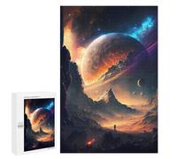 Jigsaw 1000 PCS for Teenagerss Mars The Red Planet Jigsaw for Adults Toy Wall Decor Presents for Women Unique Gifts for Birthday And Christmas 1000 PCS