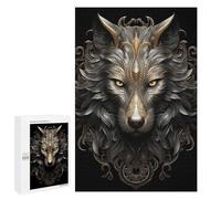 Jigsaw 1000 PCS for Teenagerss Metallic Wolf Puzzles for Teenagerss Analysis And Logic Parent-child Interaction Challenging Game Toys 1000 PCS