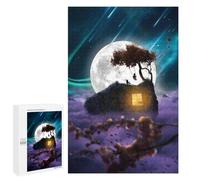 Jigsaw 1000 PCS for Teenagerss Moonlit Treehouse Adventure Adult Jigsaw Hands-on Game Home Decoration Unique Gifts for Birthday And Christmas 1000 PCS