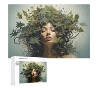 Jigsaw 1000 PCS for Teenagerss Nature's Crown Aesthetic Artwork Jigsaw Relax Games Difficult Challenge Unique Gifts for Birthday And Christmas 1000 PCS