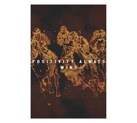 Jigsaw 1000 PCS for Teenagerss Positivity Always Wins Jigsaw for Adults Hands-on Game Difficult Challenge Parent-child Interaction 1000 PCS