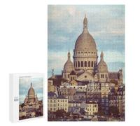 Jigsaw 1000 PCS for Teenagerss Sacré-Cœur Basilica, Paris Adult Puzzles Relaxing Games Home Decoration Unique Gifts for Birthday And Christmas 1000 PCS