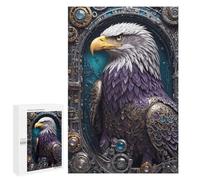 Jigsaw 1000 PCS for Teenagerss Steampunk Eagle Portrait Adult Jigsaw Hands-on Game Home Decoration Unique Gifts for Birthday And Christmas 1000 PCS