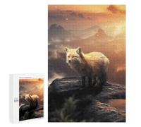 Jigsaw 1000 PCS for Teenagerss The Mountain Fox Butterfly Puzzles for Adults Relax Games Staycation Kill Time for Is Ideal As A Gift 1000 PCS