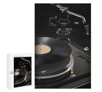 Jigsaw 1000 PCS for Teenagerss Vinyl Turntable Dissection Adult Puzzles Relaxing Games Home Decoration Unique Gifts for Birthday And Christmas 1000 PCS