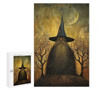 Jigsaw 1000 PCS for Teenagerss Whimsical Forest Wizard Jigsaw Puzzle Family Games Pattern Assembly Unique Gifts for Birthday And Christmas 1000 PCS