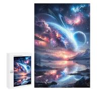 Jigsaw 1000 PCS Galactic Reflections Celestial Landscape -2 Puzzle For Teenagers Enhance Memory Train Your Brain And Hands Addictive Toys to Cultivate Patience 1000 PCS