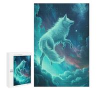 Jigsaw 1000 PCS Galactic Wolf Majesty Puzzle For Teenagers Enhance Memory Train Your Brain And Hands Addictive Toys to Cultivate Patience 1000 PCS