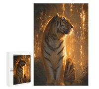 Jigsaw 1000 PCS Tiger in Amazon Rainforest Puzzle For Teenagers Enhance Memory Train Your Brain And Hands Addictive Toys to Cultivate Patience 1000 PCS