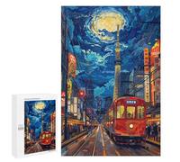 Jigsaw 1000 PCS Tokyo Skytree Night Scene Puzzle For Teenagers Enhance Memory Train Your Brain And Hands Addictive Toys to Cultivate Patience 1000 PCS