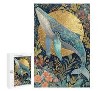 Jigsaw 1000 PCS Whale Fantasy Artwork-2 Jigsaw Puzzles for Teenagers Improve Memory Educational Challenge Gifts for Friends And Family 1000 PCS