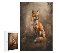 Jigsaw 1000 PCS Wild Fox Portrait Puzzle For Teenagers Enhance Memory Train Your Brain And Hands Addictive Toys to Cultivate Patience 1000 PCS