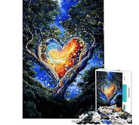 Jigsaw 1000 Piece A Galaxy Between The Trees Relaxing Creative Play Toy Each Fragment Fits Perfectly Tight Sophisticated Gifts Idea (Size 50x75cm)