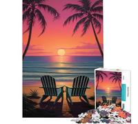 Jigsaw 1000 Piece A View for Two Boost Focus And Calm Your Mind Stable Fit No Shifting Pieces Chic Gifts for Home Styling (Size 50x75cm)