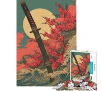 Jigsaw 1000 Piece A Warrior's Tempest Boost Focus And Calm Your Mind Stable Fit No Shifting Pieces Chic Gifts for Home Styling (Size 50x75cm)