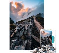 Jigsaw 1000 Piece Above The Clouds Boost Focus And Calm Your Mind Stable Fit No Shifting Pieces Chic Gifts for Home Styling (Size 38x52cm)