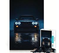 Jigsaw 1000 Piece BMW E Night Drive Sharp Joint Play, Mind Training Fun, Cozy Time Game, Christmas Wall Art (50x75cm)