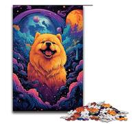 Jigsaw 1000 Piece for Adults Chubby Brown Animated Bear Puzzle Hands on Game Unique Home Decor And Gifts 75x50cm