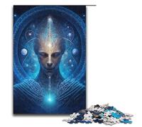 Jigsaw 1000 Piece for Adults Esoteric Zen Universe Puzzle Hands on Game Unique Home Decor And Gifts 75x50cm