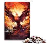 Jigsaw 1000 Piece for Adults Flame Phoenix6 Puzzle Hands-on Game Unique Home Decor And Gifts 1000 PCS
