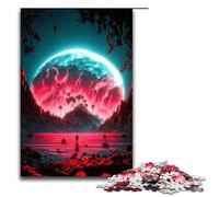 Jigsaw 1000 Piece for Adults RED DAWN Puzzle Hands on Game Unique Home Decor And Gifts 75x50cm