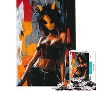 Jigsaw 1000 Piece Hidden Being Educational Challenge But Fun And Humorous Toy Wall Decor for And from 14 Years And over (50x75cm)