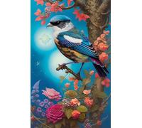 Jigsaw 1000 Piece - Hummingbirds Art Paintings - Children'S Educational Toys - Family Stress Reduction Games - Wall Art Decoration Yp303Zk