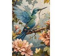Jigsaw 1000 Piece - Hummingbirds Art Paintings - Children'S Educational Toys - Family Stress Reduction Games - Wall Art Decoration Yp304Zk