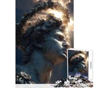 Jigsaw 1000 Piece Solar Deity of Stone Puzzle For Teenagers Difficult Hard Difficult And Challenge Unique Birthday And Xmas Gifts (50x75cm)