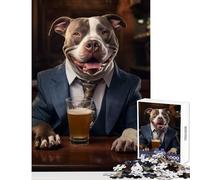 Jigsaw 1000 Piece XL Bully in The Pu Puzzle For Teenagers Difficult Hard Difficult And Challenge Unique Birthday And Xmas Gifts (50x75cm)