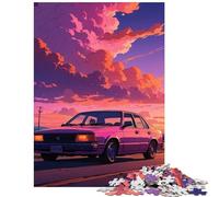 Jigsaw 1000 Pieces A Boy And His Dream Car Fun Activities at Home Pattern Assembly Home Decoration Toys for 14+ Puzzle Game Offered (38x52cm)