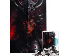 Jigsaw 1000 Pieces A Demon Portrait Meditative Mind Challenge Toy Tight Joint No Falling Apart Heartwarming Birthday Pick (Size 38x26cm)